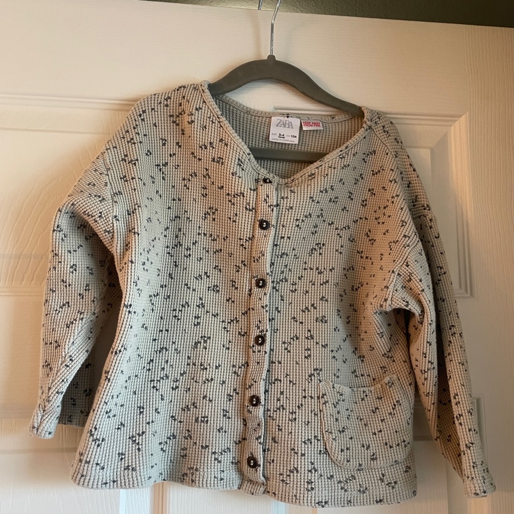 Zara Sage Knit Cardigan